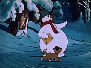 postal snowman (1955)