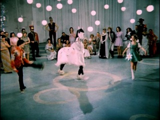 fragment from the movie this jolly planet - dance with a horse