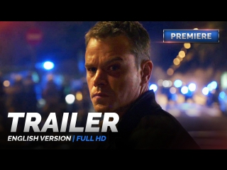 eng | trailer #1: jason bourne 2016